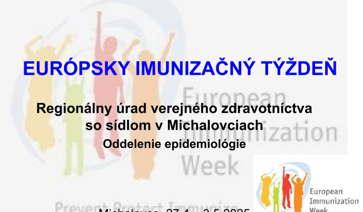 Aktuality / Európsky imunizačný týždeň - foto