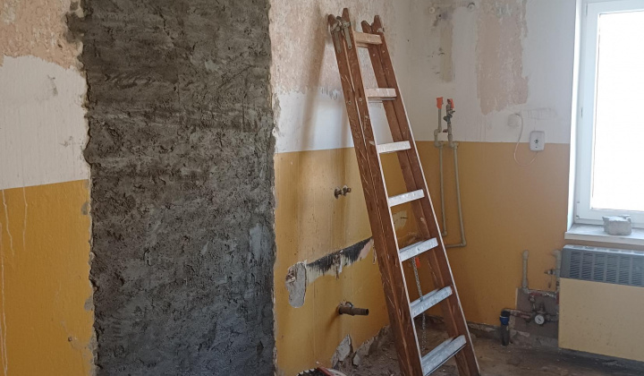 Rekonštrukcia kuchyne a sociálnych zariadení v Kultúrno spoločenskej budove