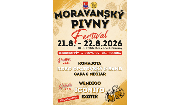 Moravanský pivný festival