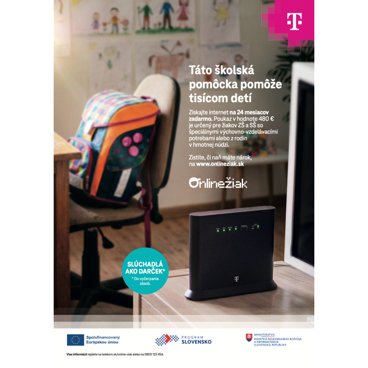 Slovak Telekom - Internet pre žiakov